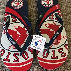 Boston Red Sox flip flops - New